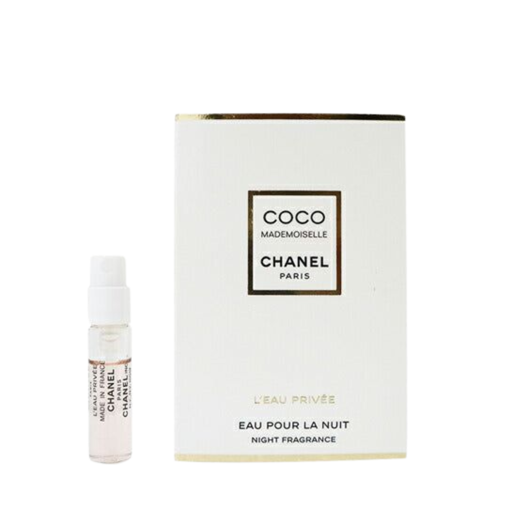 Chanel Coco Mademoiselle L'Eau Privée Women 1.5ml Sample Vial available at The Perfume Savor