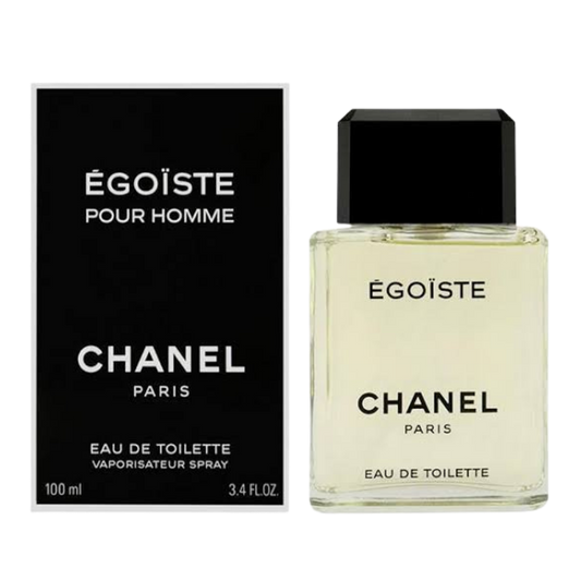 Chanel Egoiste Pour Homme Eau de Toilette 100ml bottle available at The Perfume Savor