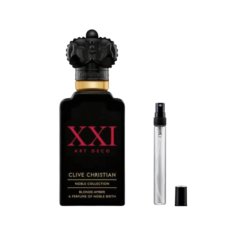 Clive Christian Blonde Amber Eau de Parfum decant bottles available at The Perfume Savor