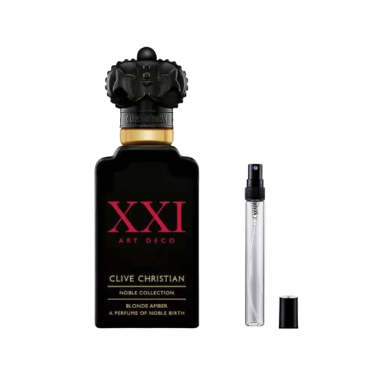 Clive Christian Blonde Amber Eau de Parfum decant bottles available at The Perfume Savor