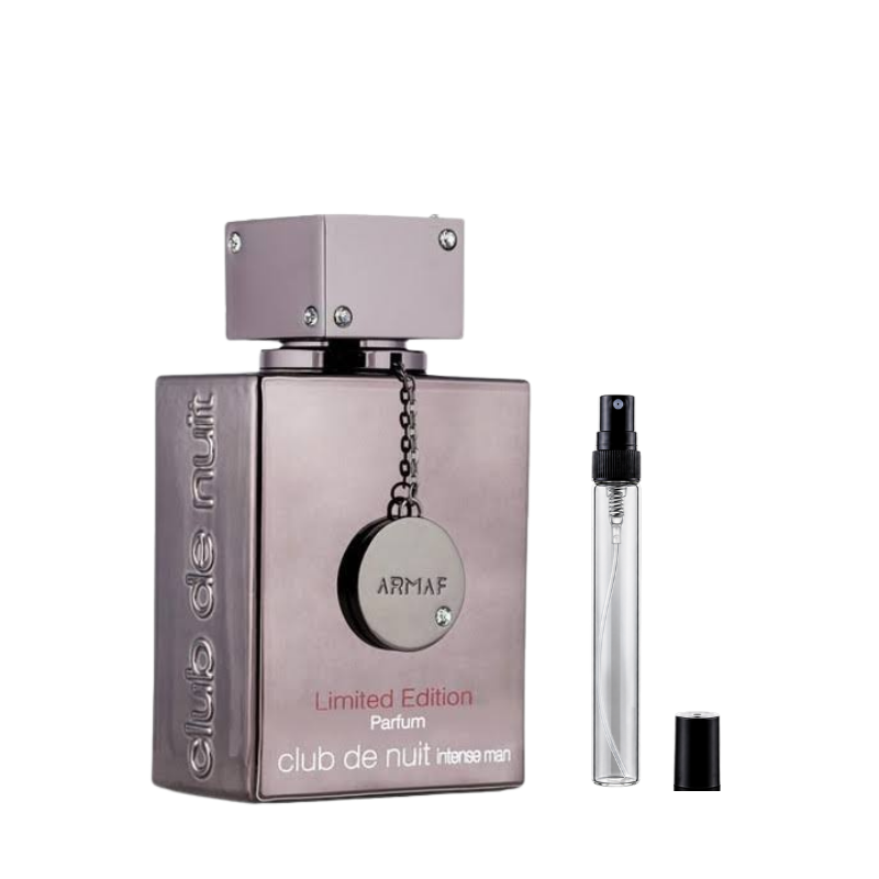 Club de Nuit Intense Man Limited Edition Parfum decants by Armaf available at The Perfume Savor
