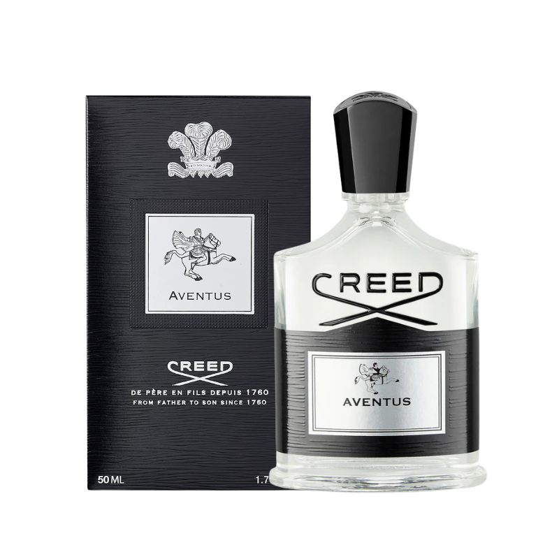 Creed Aventus Eau de Parfum 50ml bottle for men available at The Perfume Savor