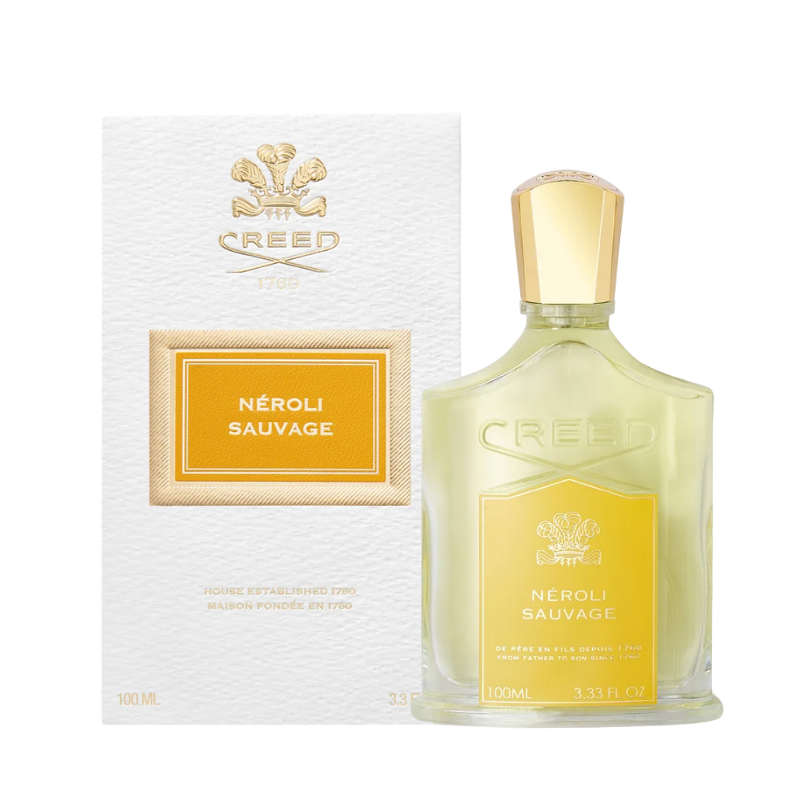 Creed Neroli Sauvage Eau de Parfum 100ml bottle available at The Perfume Savor