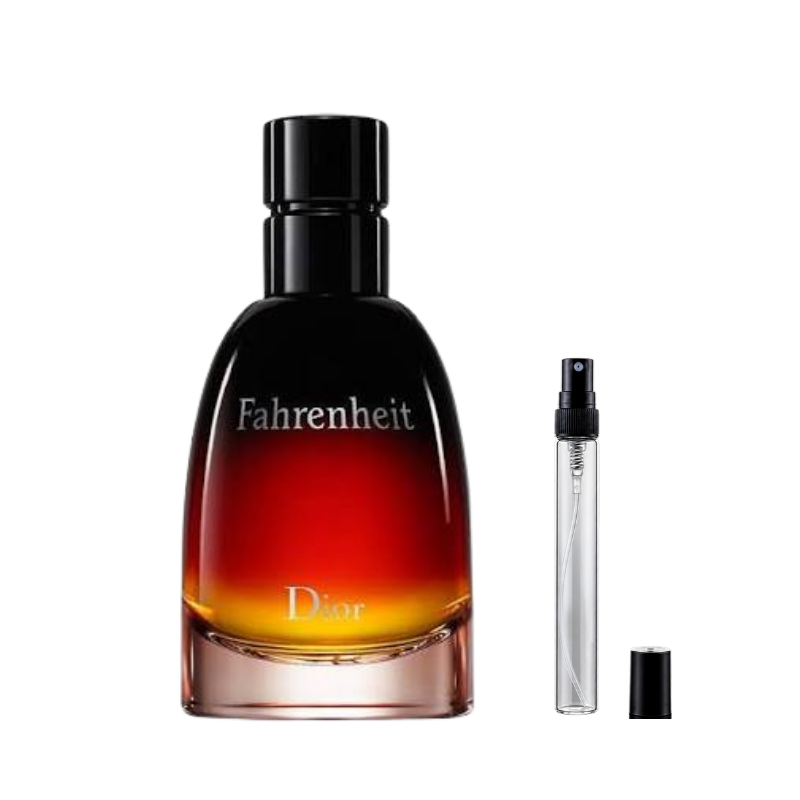 Dior Fahrenheit Le Parfum decants available at The Perfume Savor