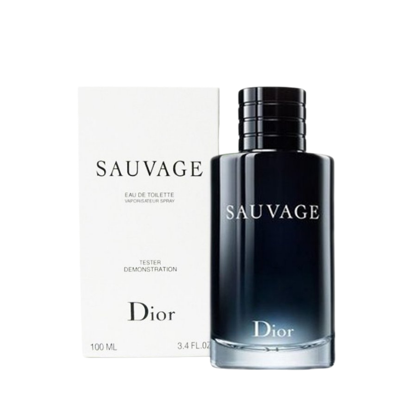 Dior Sauvage EDT for Men 100ml Tester bottle available at The Perfume Savor