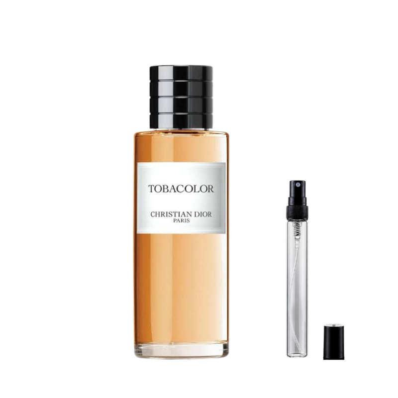 Dior Tobacolor Eau de Parfum sample decants available at The Perfume Savor