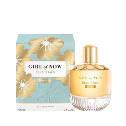 Elie Saab Girl Of Now Shine Eau de Parfum 90ml full bottle available at The Perfume Savor