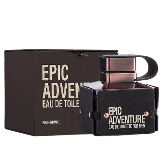 Emper Epic Adventure Eau de Toilette 100ml bottle available at The Perfume Savor