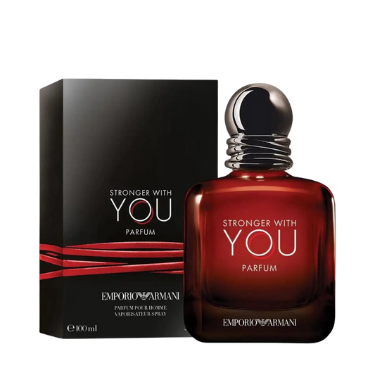 Emporio Armani Stronger With You Parfum 100ml full bottle available at The Perfume Savor