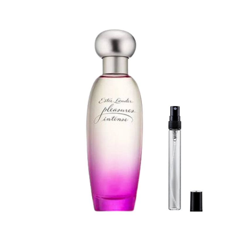 Estee Lauder Pleasures Intense Eau de Parfum sample decants available at The Perfume Savor
