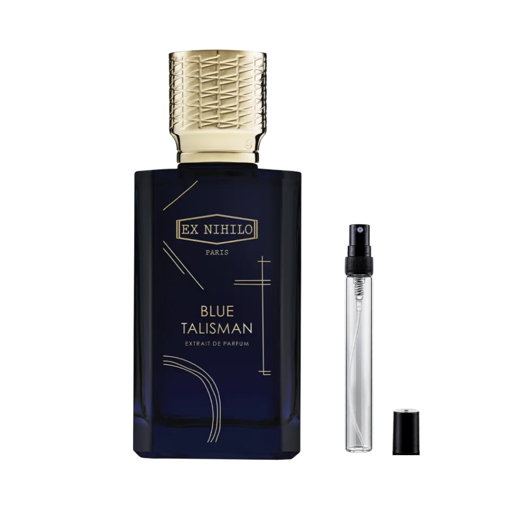 Ex Nihilo Blue Talisman Extrait de Parfum decant bottles available at The Perfume Savor