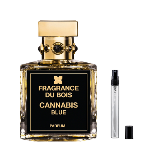 Fragrance Du Bois Cannabis Blue Parfum sample decants available at The Perfume Savor