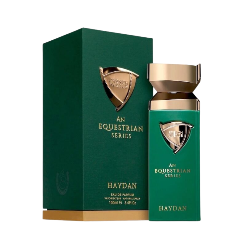 An Equestrian Series Haydan Eau de Parfum 100ml for Men by French Avenue available at The Perfume Savor