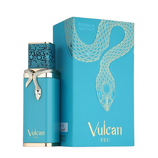 French Avenue Vulcan Feu Extrait de Parfum 100ml bottle available at The Perfume Savor