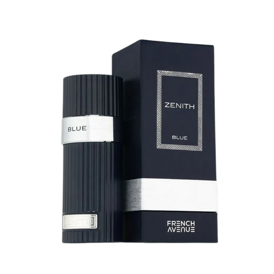 French Avenue Zenith Blue Eau de Parfum 100ml full bottle available at The Perfume Savor
