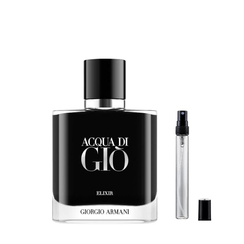 Giorgio Armani Acqua di Gio Elixir bottle available at The Perfume Savor