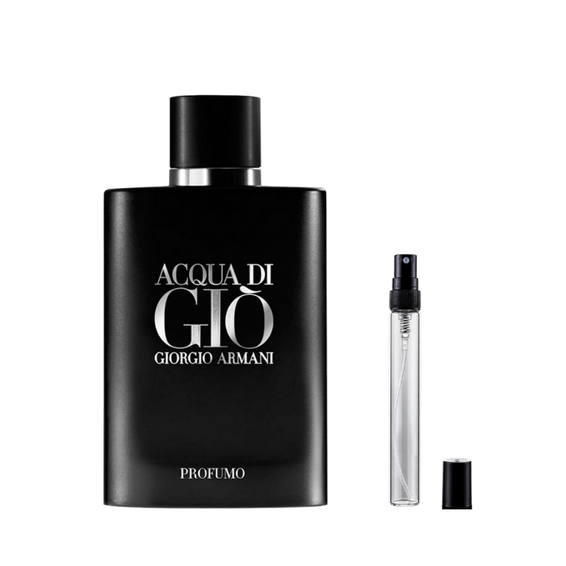Giorgio Armani Acqua di Gio Profumo Parfum decants available at The Perfume Savor