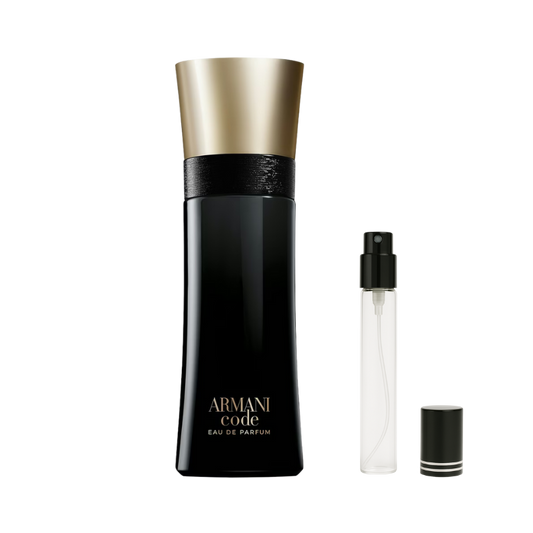 Giorgio Armani Armani Code EDP for Men Decants available at The Perfume Savor