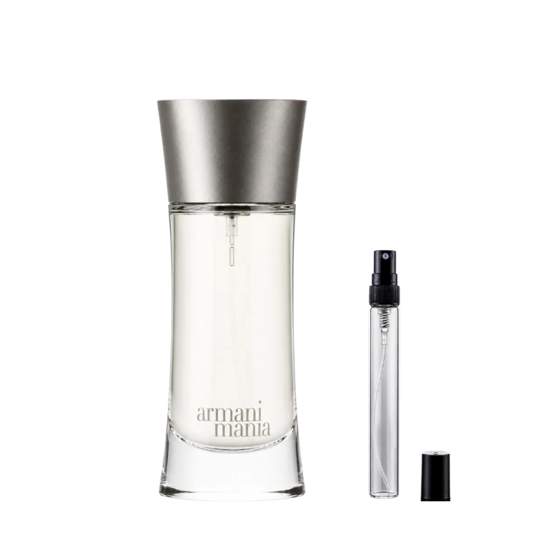Giorgio Armani Armani Mania Eau de Toilette decants available at The Perfume Savor