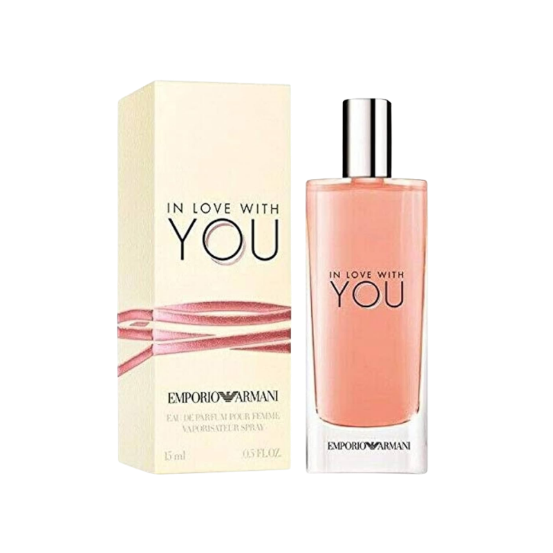 Giorgio Armani In Love With You Eau de Parfum 15ml bottle available at The Perfume Savor