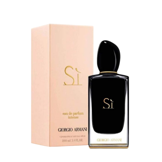 Giorgio Armani Si EDP Intense for Women 100ml bottle available at The Perfume Savor