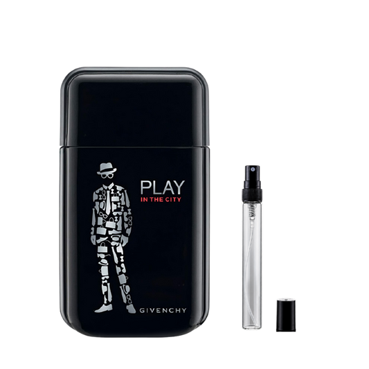 Givenchy Play in the City for Men Eau de Toilette decant bottles available at The Perfume Savor