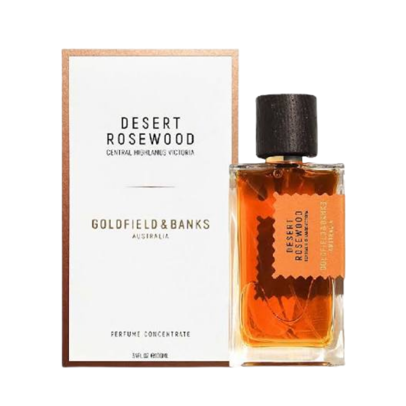 Goldfield & Banks Australia Desert Rosewood Perfume Concentrate 100ml bottle available at The Perfume SavorGoldfield & Banks Australia Desert Rosewood Perfume Concentrate 100ml bottle available at The Perfume Savor