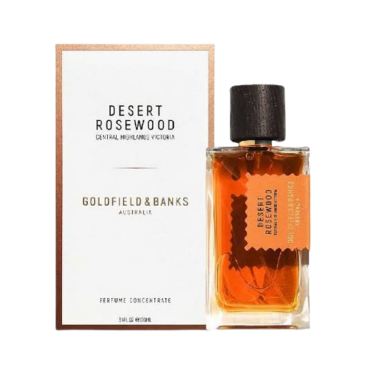 Goldfield & Banks Australia Desert Rosewood Perfume Concentrate 100ml bottle available at The Perfume SavorGoldfield & Banks Australia Desert Rosewood Perfume Concentrate 100ml bottle available at The Perfume Savor