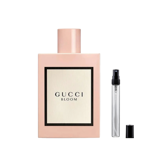 Gucci Bloom Eau de Parfum decant bottles available at The Perfume Savor
