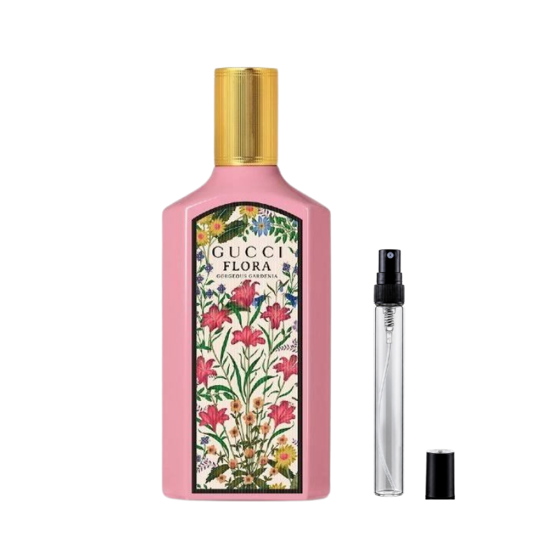 Gucci Flora Gorgeous Gardenia Eau de Parfum sample decants available at The Perfume Savor