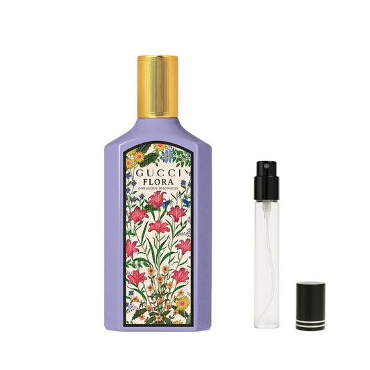 Gucci Flora Gorgeous Magnolia EDP for Women Decants available at The Perfume Savor