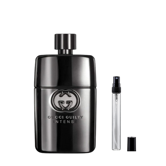 Gucci Guilty Intense Pour Homme Eau de Toilette decant bottles available at The Perfume Savor