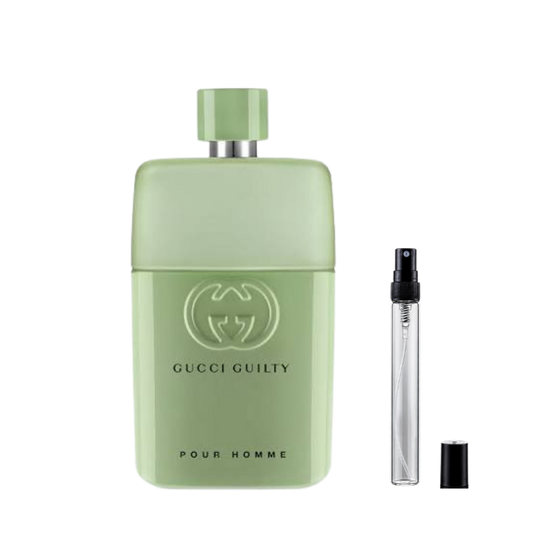 Gucci Guilty Love Edition Pour Homme Eau de Toilette decant bottles available at The Perfume Savor
