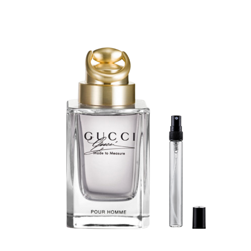 Gucci Made to Measure Pour Homme Eau de Toilette decants available at The Perfume Savor