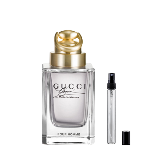 Gucci Made to Measure Pour Homme Eau de Toilette decants available at The Perfume Savor