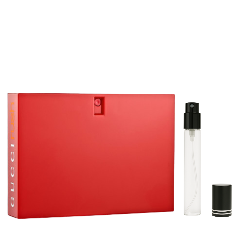 Gucci Rush Eau de Toilette decant bottles available at The Perfume Savor