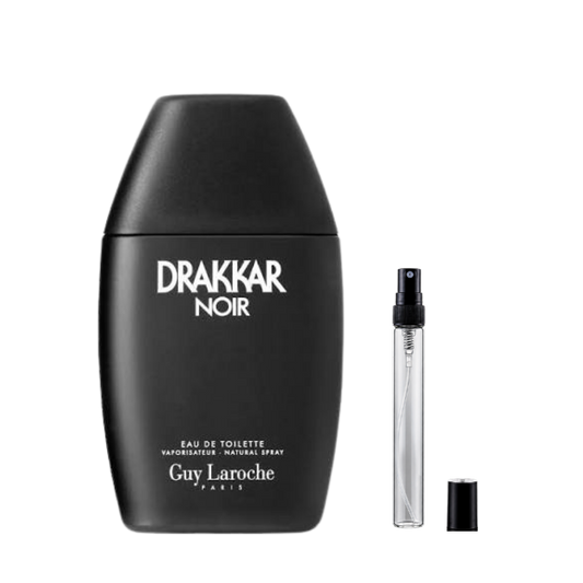 Guy Laroche Drakkar Noir Eau de Toilette decant bottles available at The Perfume Savor
