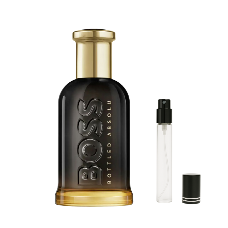 Hugo Boss Bottled Absolu Parfum Intense for Men decant sample bottle available at The Perfume Savor