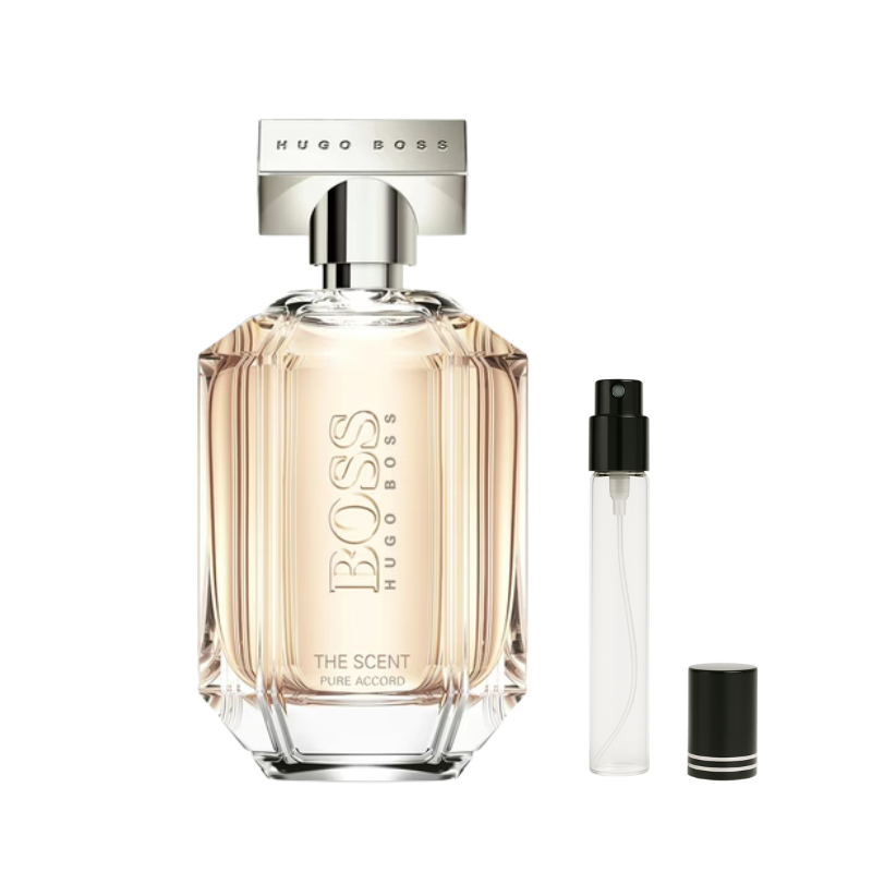 Hugo Boss The Scent Pure Accord For Women Eau de Toilette Decants available at The Perfume Savor
