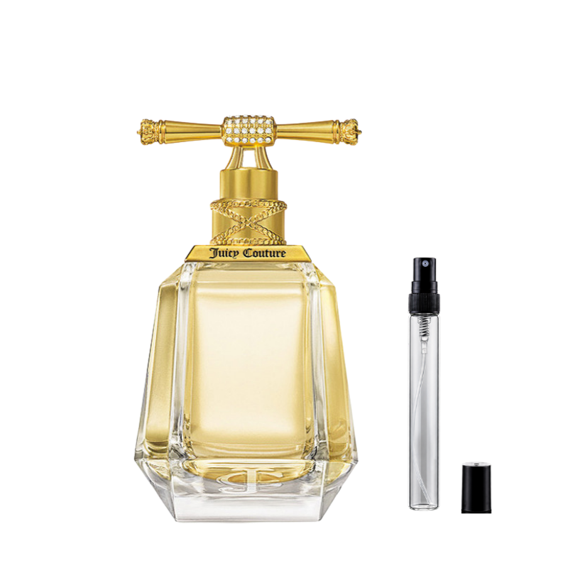 I Am Juicy Couture Eau de Parfum sample decants available at The Perfume Savor