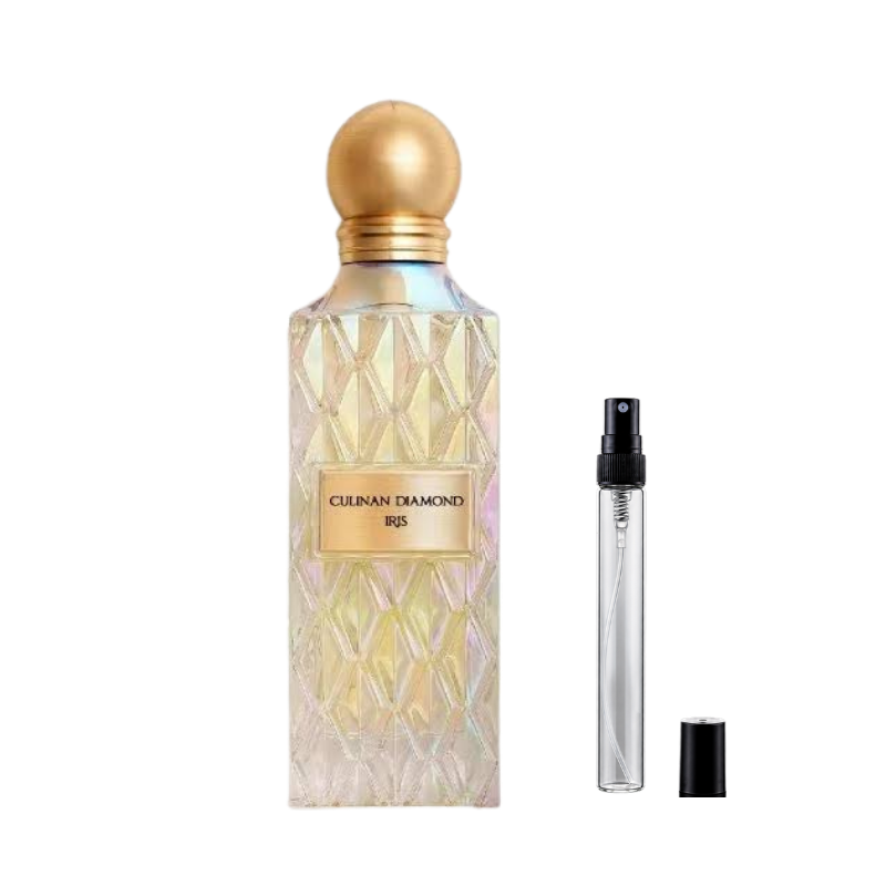 Ibraheem AlQurashi Cullinan Diamond Iris Eau de Parfum decants available at The Perfume Savor