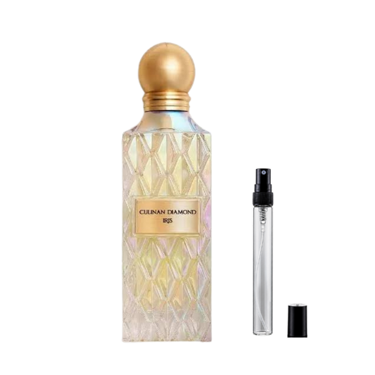 Ibraheem AlQurashi Cullinan Diamond Iris Eau de Parfum decants available at The Perfume Savor