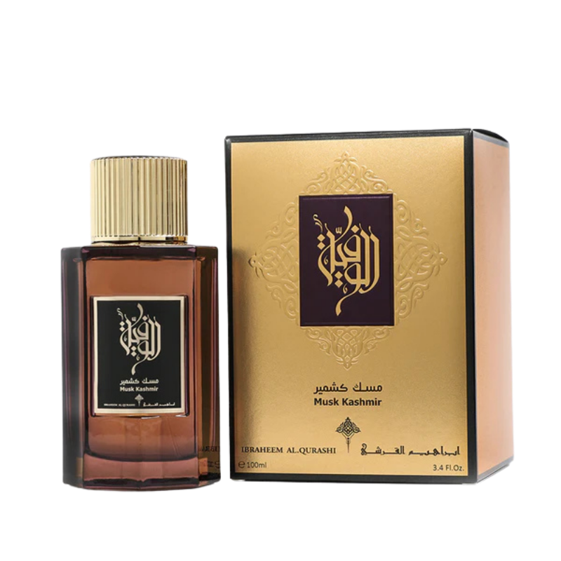 Ibraheem AlQurashi Musk Kashmir Eau de Parfum 100ml full bottle available at The Perfume Savor