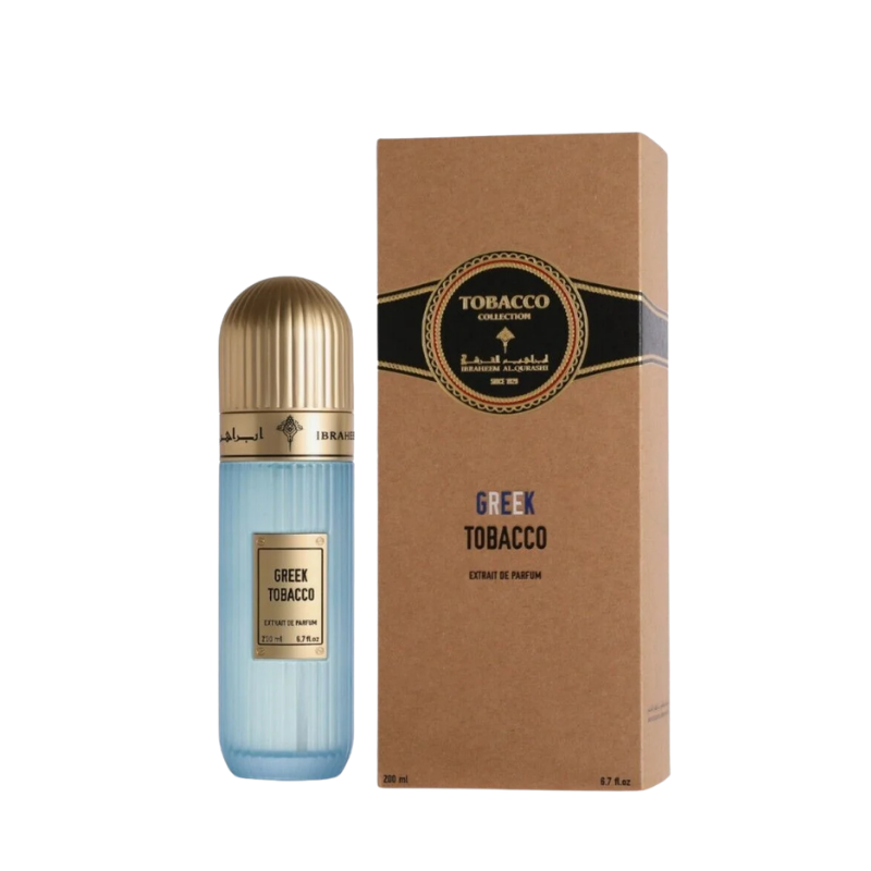 Ibraq Greek Tobacco Eau de Parfum 100ml full bottle available at The Perfume Savor