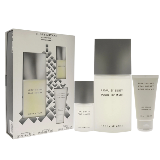 Issey Miyake L'Eau d'Issey Pour Homme EDT 3 Pcs Gift Set available at The Perfume Savor