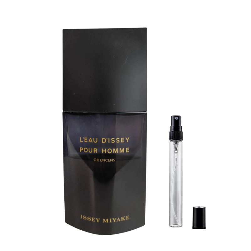 Issey Miyake L'Eau d'Issey Pour Homme Or Encens Eau de Parfum decant bottles available at The Perfume Savor