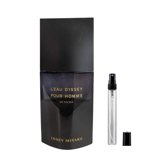 Issey Miyake L'Eau d'Issey Pour Homme Or Encens Eau de Parfum decant bottles available at The Perfume Savor