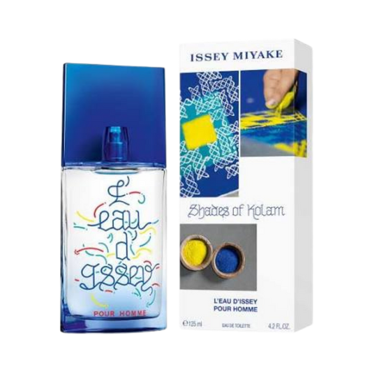 Issey Miyake Shades of Kolam L'Eau d'Issey Pour Homme Eau de Toilette 125ml bottle available at The Perfume Savor
