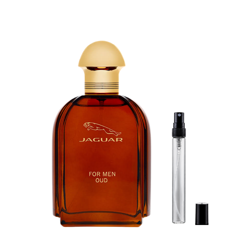 Jaguar For Men Oud Eau de Parfum decants available at The Perfume Savor