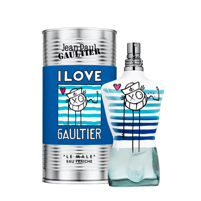 Jean Paul Gaultier I Love Gaultier Eau Fraiche 125ml bottle for men available at The Perfume Savor